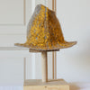 GOLD- hat in handmade felt